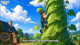 Jack and the Beanstalk 🌱 | Fairy Tales for Kids | Learn English with Mia