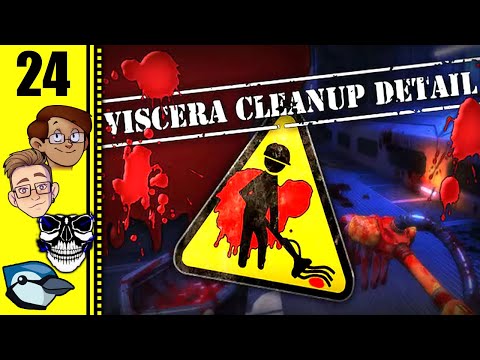 Let's Play Viscera Cleanup Detail Multiplayer Part 24 - The Office