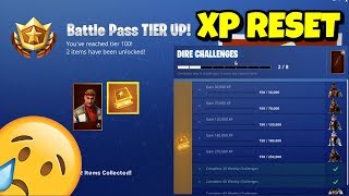 Unlocking the Dire Skin in Fortnite...to get my XP Reset