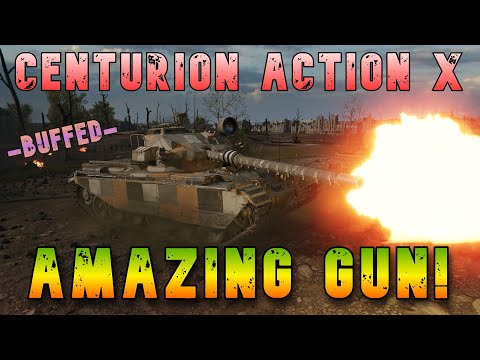 Centurion Action X Amazing Gun! -Buffed- ll Wot Console - World of Tanks Modern Armor