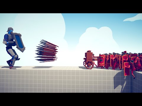 BALLISTA GOD & 100x UNITS vs MIRROR SHIELD - Totally Accurate Battle Simulator TABS