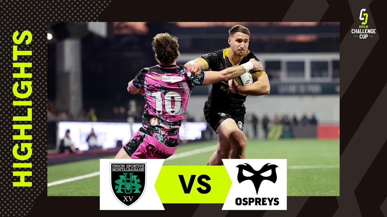 Extended Highlights - US Montauban v Ospreys | EPCR Challenge Cup 2025/26