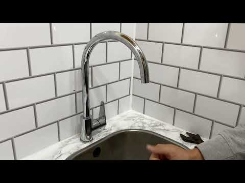 Replacing a kitchen mixer tap with single lever cartridge repair a dripping tap @tapmagician