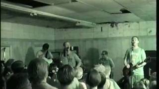 Promise Ring playing "Why Did Ever We Meet" at the Fireside Bowl on 10/2/98
