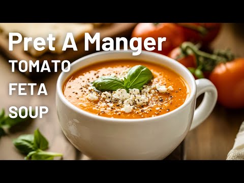 How to make PRET A MANGER'S | Tomato Feta Soup