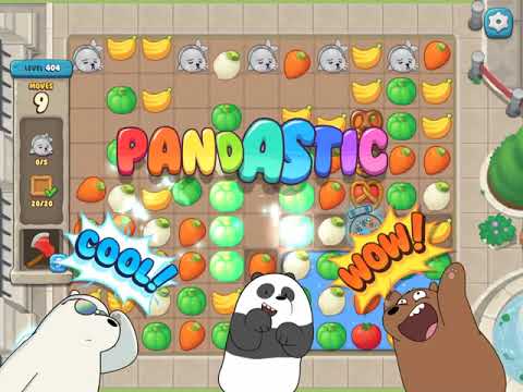 We Bare Bears Match3 Repairs Level 404 - Last move winner