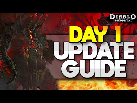 Diablo Immortal Update Day 1 - All you Need to Know - Terrors Tide