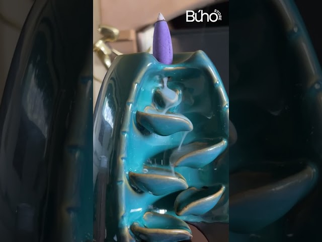 Vídeo relacionado con JYXNU Quemador de Incienso Soporte de Incienso en Forma de Hoja Porta Incienso de Metal Quemador Incienso Soporte Incienso Varilla para el Hogar, Sala de Yoga, Sala de Meditación(B)