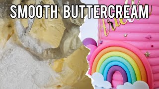 STRUGGLING with getting SMOOTH BUTTERCREAM FINISH for your Cakes? Here are some tips.#cakedecorating
