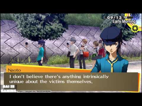 Persona 4 Golden Pt 54 - Naoto Appears on TV!