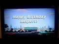 Happy Birthday Helpers Title Card