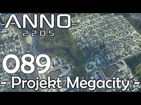 NEW Company Level! Yeah! - ANNO 2205 Project Megacity #89 [1080p60/German]
