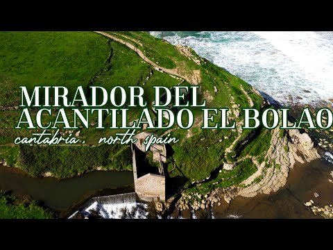 Cantabria, North Spain: Mirador del acantilado El Bolao