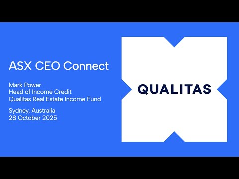 ASX CEO Connect October 2025 | Qualitas Real Estate Income Fund (ASX:QRI)