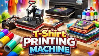 T Shirt Printing Machine, Tshirt Printing Business 2026 | सिर्फ 11,000 में शुरू करें Xpress Printing