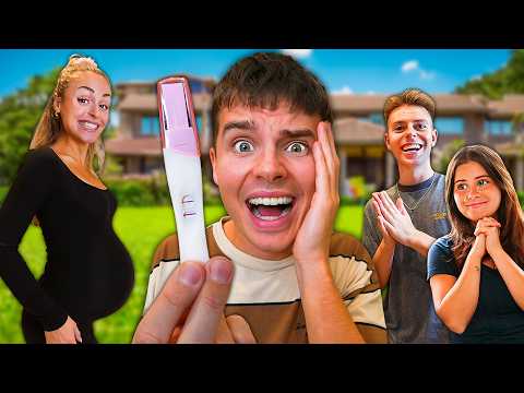 Overrasker familie & venner med GRAVIDITET!