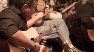 Dave Lang performing at the Punta Gorda Guitar Army on 10/13/11