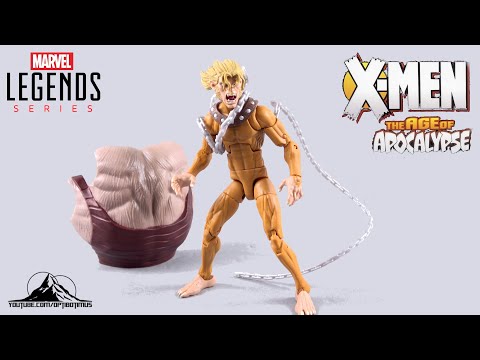 Marvel Legends X-Men Age of Apocalypse (Sugar Man BAF) WILD CHILD Video Review