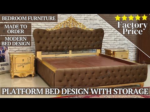 Modern Bedroom Set Tour: Platform Bed Video