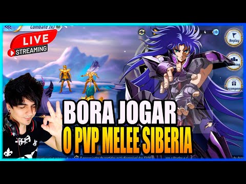 PVP MELEE SIBERIA + LENDAS DA JUSTIÇA - SAINT SEIYA AWAKENING