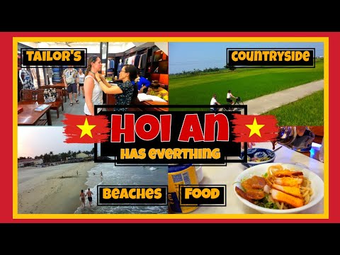 🇻🇳Ep 10: HOI AN tem tudo - Alfaiates, Café, Praia Cau Dai e Cau Lau🇻🇳
