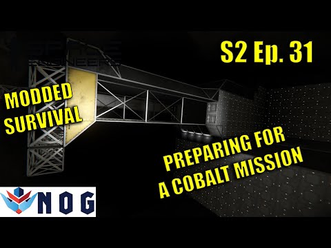 Lets Play Space Engineers Modded Survival S2 Ep31 | Fixing Up Big Black