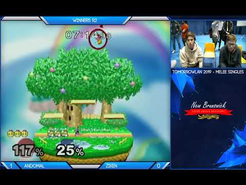 TLAN 2019 Melee Singles - Andomal (Fox) vs Ziken (Peach) WR2