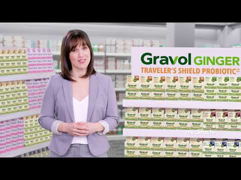 Gravol Ginger Travelers Shield Probiotic [15]
