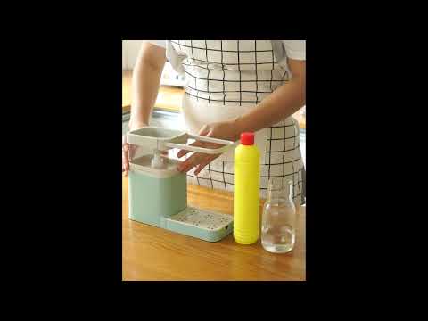 Three-in-one wash and clean towel bar rack