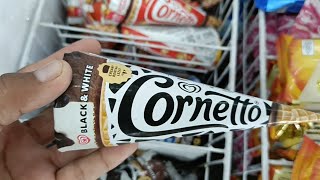 Drama beli es krim Walls Cornetto cokelat di Indomaret ⁉️ l like chocolate ice cream #icecream #nice