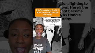This Street Gang Couldn&#39;t Stand By While The Klan Ran Amok