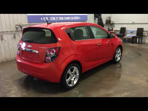 Chevrolet Sonic LT 2012 Centre liquidation BD Granby A4756