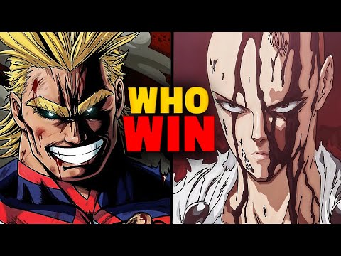 All Might vs Saitama: Who Wins the Ultimate Battle?