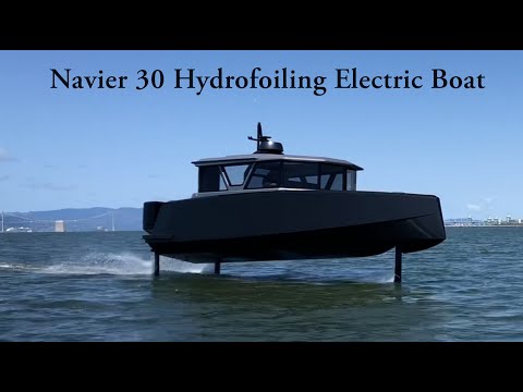 Navier 30 Hydrofoiling Electric Boat