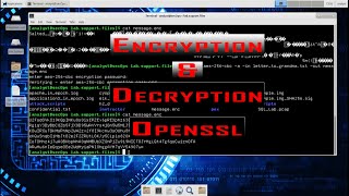 CCNA CYBERSECURITY OPERATIONS LAB | Encrypting and Decrypting Data Using OpenSSL