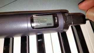 Video thumbnail for Frequency Re scan Sennheiser (e)w 100 G3 by Ken Peel