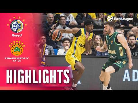 Down to the FINAL SHOT | Maccabi - Panathinaikos | R24 BASKETBALL HIGHLIGHTS 2025-26