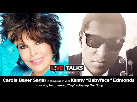 Carole Bayer Sager in conversation with Kenny 