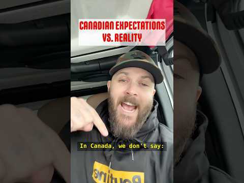 Canadian is basically it's own language #Canada #Canadian #jokes #satire #funny