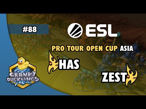 Has vs Zest - PvP | ESL Open Cup #88 Asia | Weekly EPT StarCraft 2 Tournament