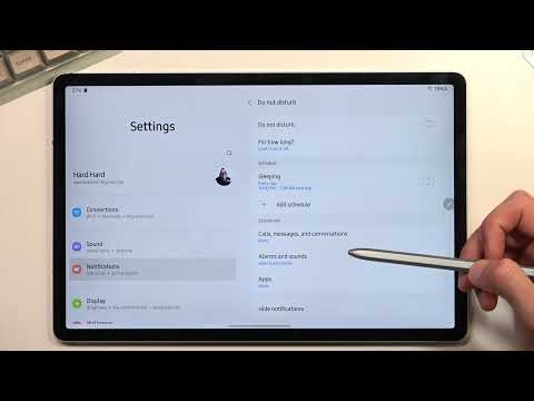 How to Activate DND Mode on SAMSUNG Galaxy Tab S7 FE – Block Sounds & Vibrations