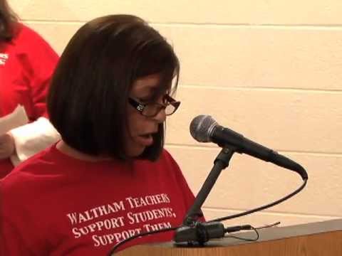 RAW: Waltham Teachers Slam School Cmte. Over Contract, Part 2