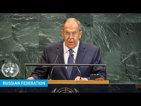 🇷🇺 Russian Federation - Foreign Minister Addresses United Nations General Debate, 80th Session