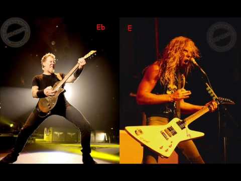 Metallica - For Whom The Bell Tolls (Young and Old James) E/Eb Tuning