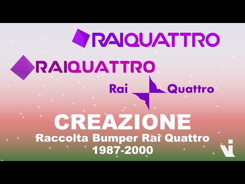 CREAZIONE - Raccolta Bumper Rai Quattro 1987-2000