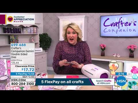 Crafter's Companion Gemini DoubleSided Edge'able Dies