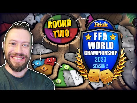 Round 2 of the Risk World Championships! S02 - 2023