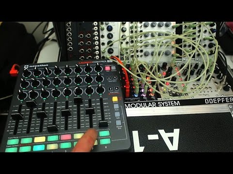 Expert Sleepers FH-1 sequencer demo with Launch Control XL
