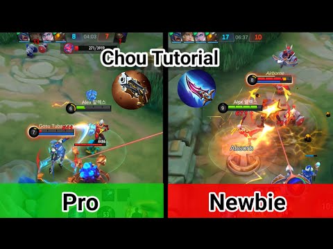 How to use Chou like a pro Mobile Legends | Tips and Guide | Chou tutorial