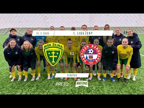 I. LIGA - ŽENY | MŠK Žilina - Partizán Bardejov BŠK